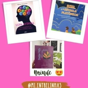 Box com 02 livros + 01 Grátis - Lupa Atípica; e Biel e a estrela platônica e Antologia Poética